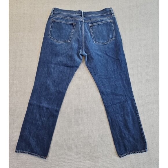 J. Crew Jeans Men's W36 L32 The Sutton Straight Blue Denim Mid Rise EUC Classic - Picture 2 of 11